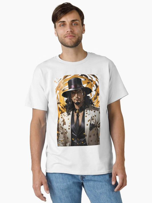 Modern Live action Rob Lucci CP0 Aegis Classic T-Shirt