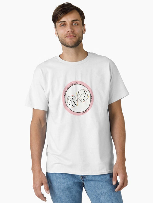 Stupid Games Circle Pink Classic T-Shirt