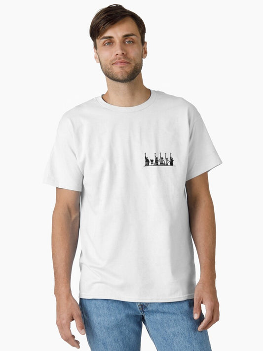 Straw Hats Hands up Classic T-Shirt