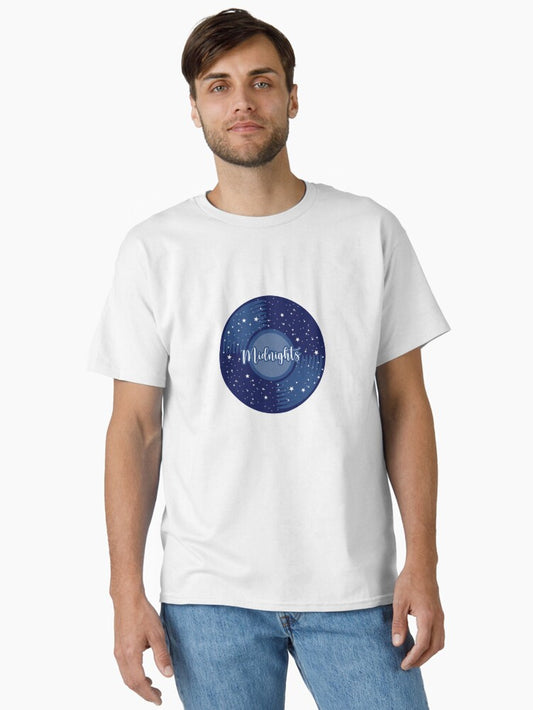 Midnights Inspired Album Vinyl Record Aesthetic - TS Classic T-Shirt