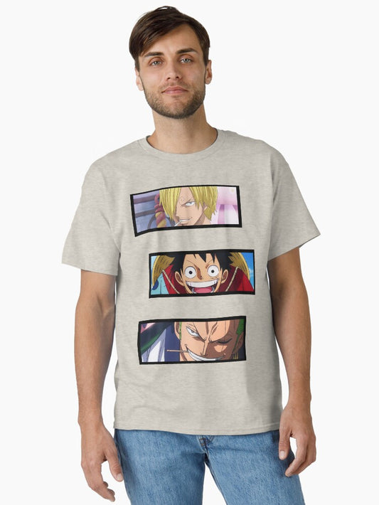 The monster trio (luffy, sanji, zoro) Classic T-Shirt