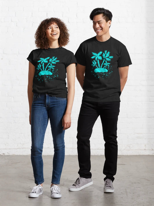 Cyan Summer Classic T-Shirt