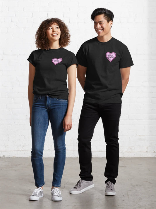 Cute & Psycho Heart  Classic T-Shirt