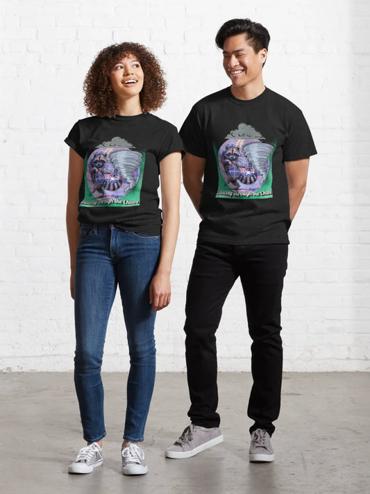 Dancing Through The Chaos Funny Aesthetic Classic T-Shirt
