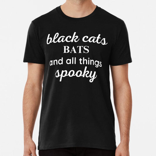 Black Cats Slogan Premium T-Shirt