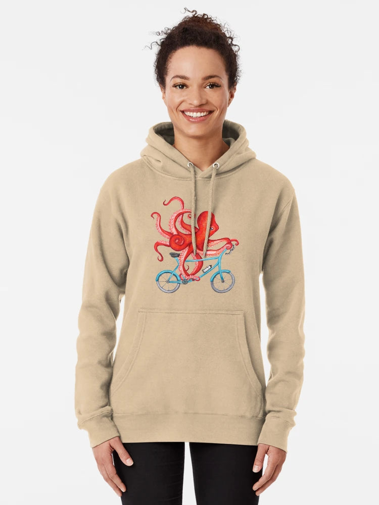 Cycling octopus Classic T-Shirt