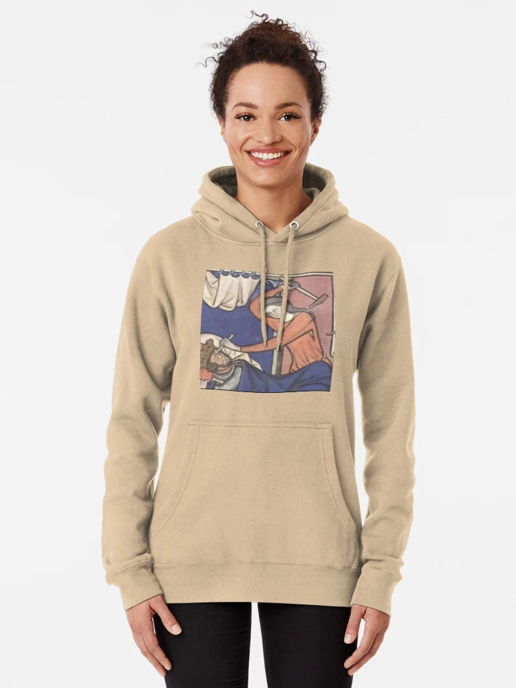 "Don't move, this won't hurt," medieval painting, 9th century AD Classic T-Shirt