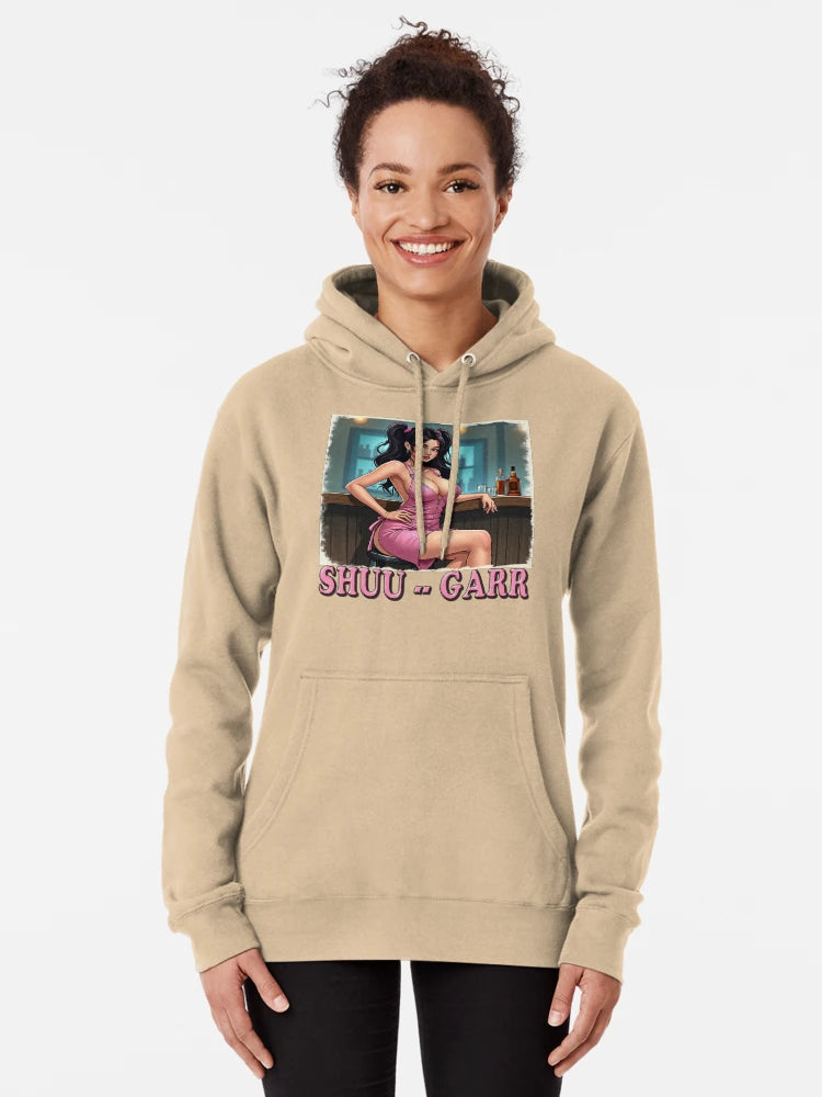 Cute, Sugar, Sexy Girl at a Bar in Pink, Shuu- - Garr Classic T-Shirt