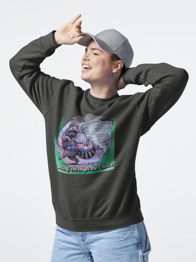 Dancing Through The Chaos Funny Aesthetic Classic T-Shirt